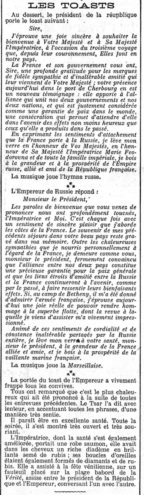 Le Gaulois du 01-08-1909 source: Gallica.bnf.fr