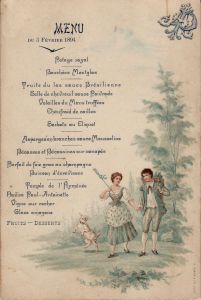 03 Février 1894 Mariage de Antoinette et de Paul