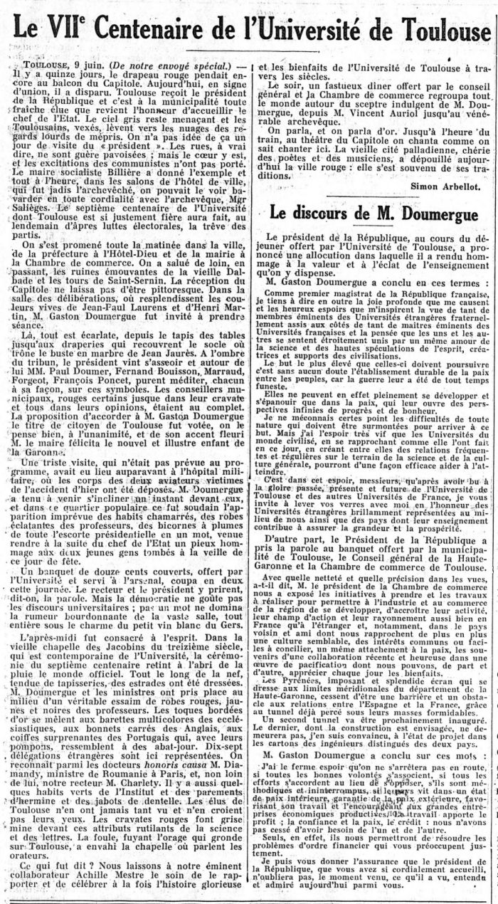 Le Figaro du 20-06-1929 (Gallica.bnf.fr)