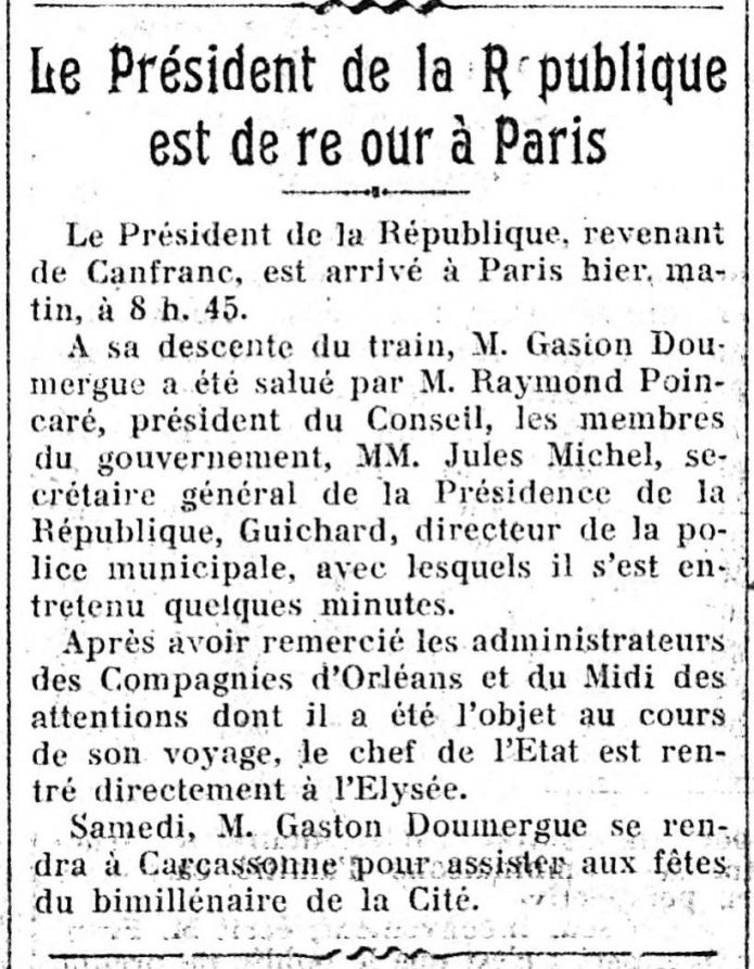 Le Figaro du 20-07-1928 Source Gallica.bnf.fr