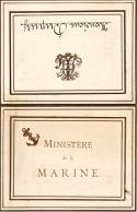 Dîner du 03 mars 1894 Ministère de la Marine
