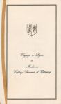 Déjeuner du 15 novembre 1975<br />offert en l‘honneur de Madame Giscard d‘Estaing<br />Préfecture de Lyon
